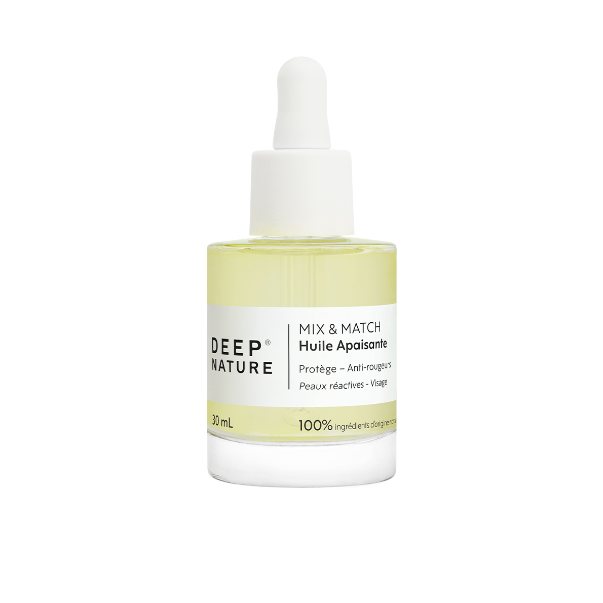 Huile visage apaisante express