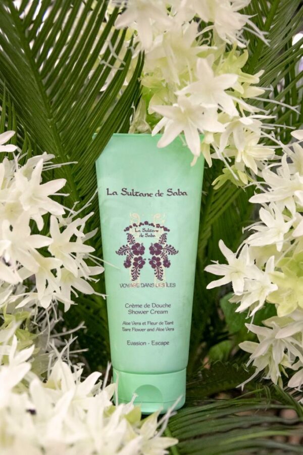 Crème de Douche  Senteur Fleur de Tiaré et Aloe Vera