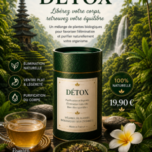 INFUSIONS   BIO PLANTES ET FLEURS  detox